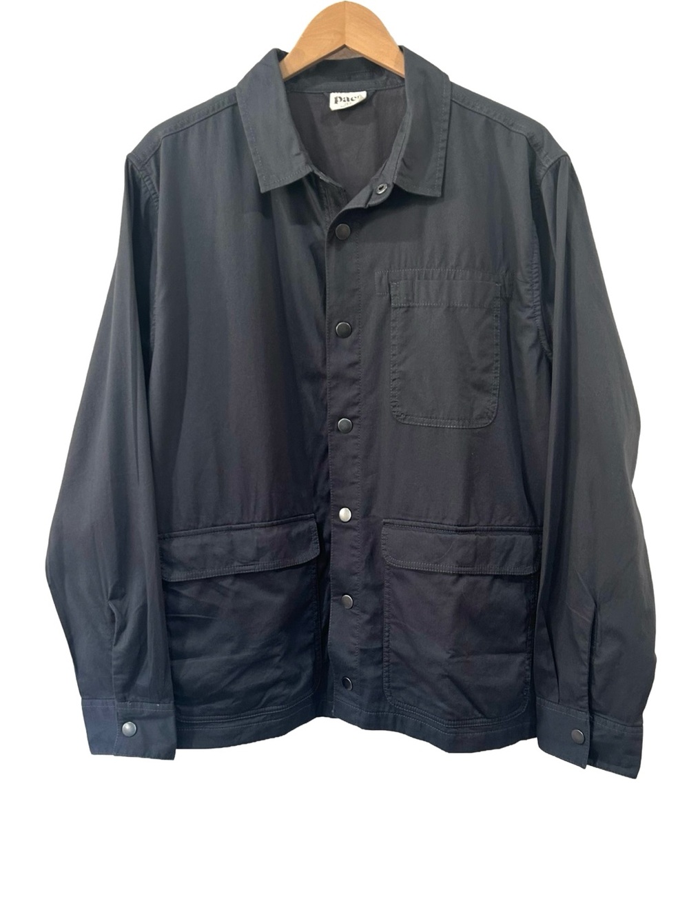 Pact Men's Daily Twill flannel lined shacket
Shirt Jacket L grey cotton NWOT